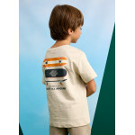 Mayoral Μπλουζα κοντ/κη"roll and flow μπεζ 25-03039-059 3039