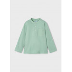 Mayoral Πολο μακρυμανικο γιακας μαο πρασ ανοιχ 25-03111-074 3111