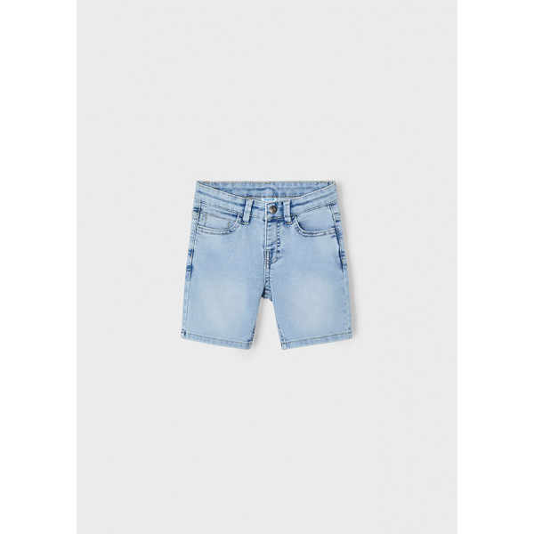 Mayoral Βερμουδα soft denim 5τσεπη χλωριωμενο 25-03218-020 3218