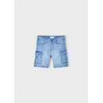 Mayoral Βερμουδα denim cargo χλωριωμενο 25-03229-096 3229