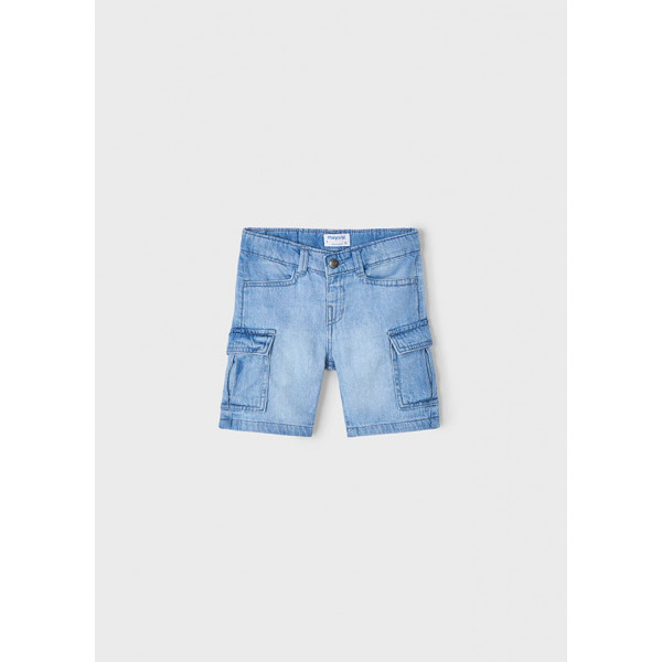 Mayoral Βερμουδα denim cargo χλωριωμενο 25-03229-096 3229