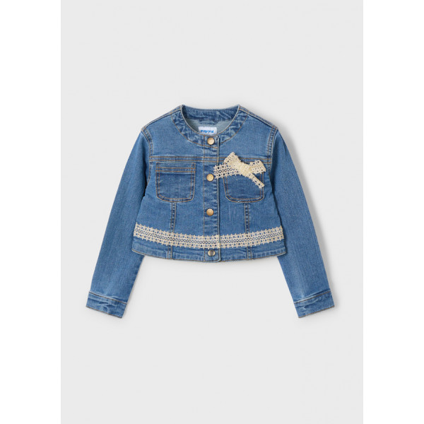 Mayoral Τζακετ denim γκιπουρ τζιν 25-03406-040 3406