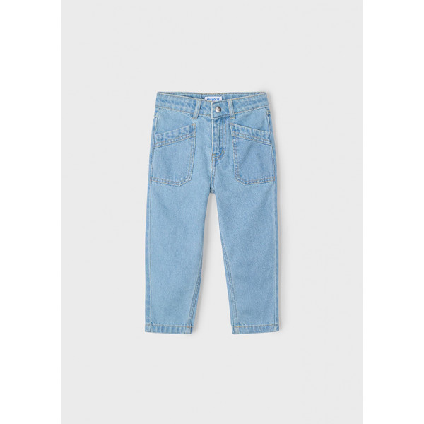 Mayoral Παντελονι μακρυ mom fit χλωριωμενο 25-03554-096 3554