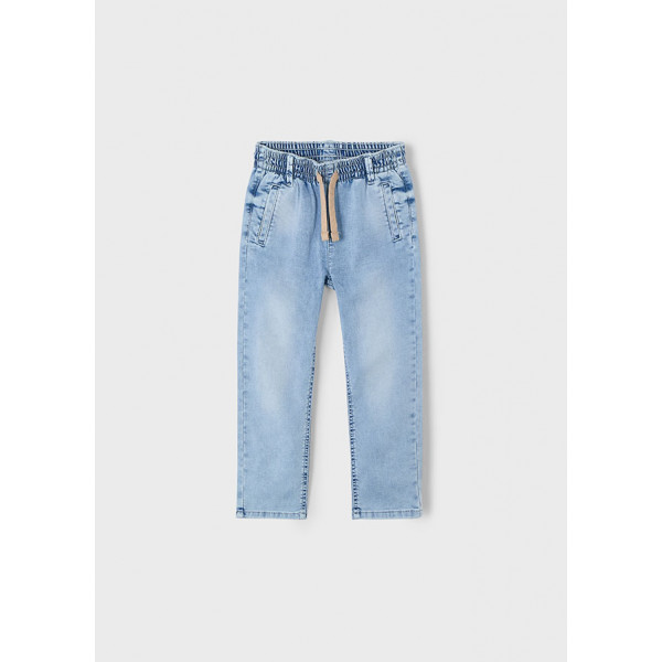 Mayoral Παντελονι soft denim jogger χλωριωμενο 25-03564-096 3564
