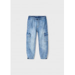 Mayoral Παντελονι denim cargo parachu τζιν 25-03573-023 3573