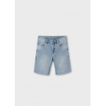 Mayoral Βερμουδα soft denim 5τσεπη χλωριωμενο 25-06203-020 6203