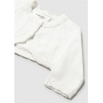 Mayoral Ζακετα κοντη πλεκτη βασικη εκρου 15-00307-077 307