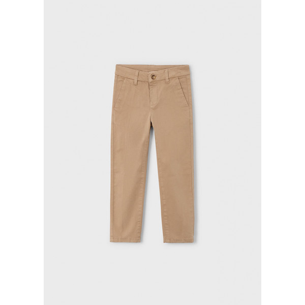 Mayoral Παντελονι chino basic καφε ανοιχ 15-00513-029 513