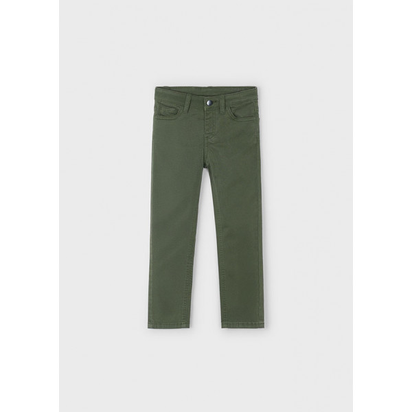 Mayoral Παντελονι 5τσεπο slim fit βασ λαδι 15-00517-033 517