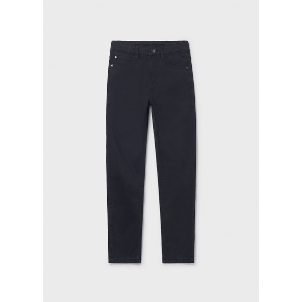 Mayoral Παντελονι 5τσεπο slim fit βασ μαυρο 15-00582-082 582
