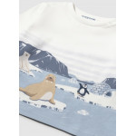 Mayoral Μπλουζα μακρυμ γαλαζιο 15-02068-036 2068