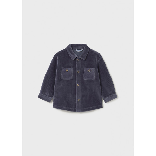Mayoral Πουκαμισο μακο κοτλε μπλε ανοιχ 15-02105-052 2105