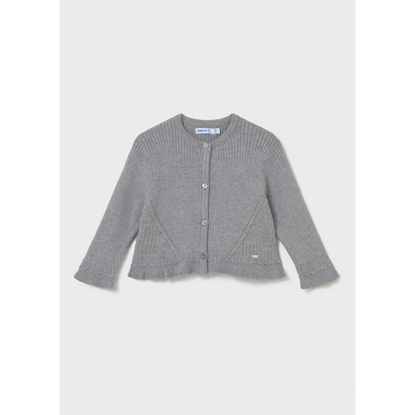 Mayoral Ζακετα πλεκτη μακρια ασημι σκου 15-02358-032 2358