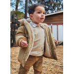Mayoral Μπουφαν αφτακια γουνα μπεζ 15-02424-050 2424