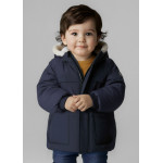 Mayoral Μπουφαν αφτακια γουνα μπλε 15-02424-051 2424