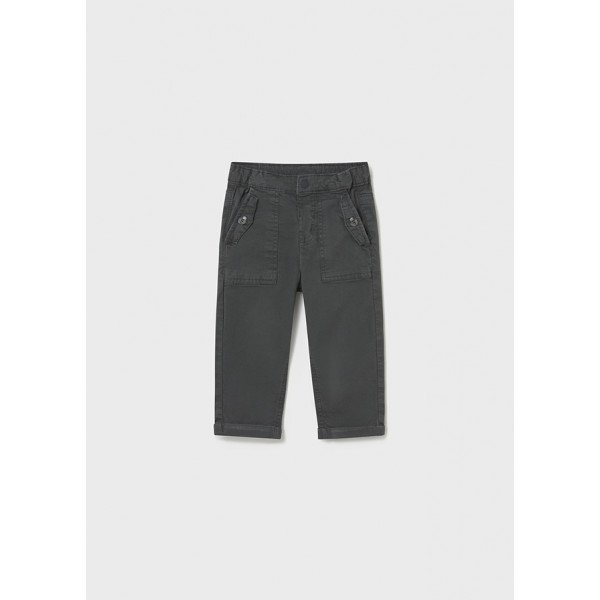 Mayoral Παντελονι καπαρτινε τσεπες γκρι σκουρ 15-02501-026 2501