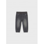 Mayoral Παντελονι soft denim jogger γκρι σκουρ 15-02508-094 2508