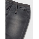 Mayoral Παντελονι soft denim jogger γκρι σκουρ 15-02508-094 2508