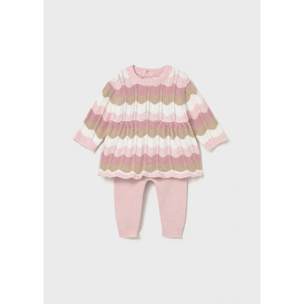 Mayoral Σετ παντελονι πλεκτο μπεζ 15-02732-091 2732