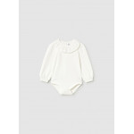 Mayoral Κορμακι με γιακα κεντητο κρεμ 15-02734-020 2734