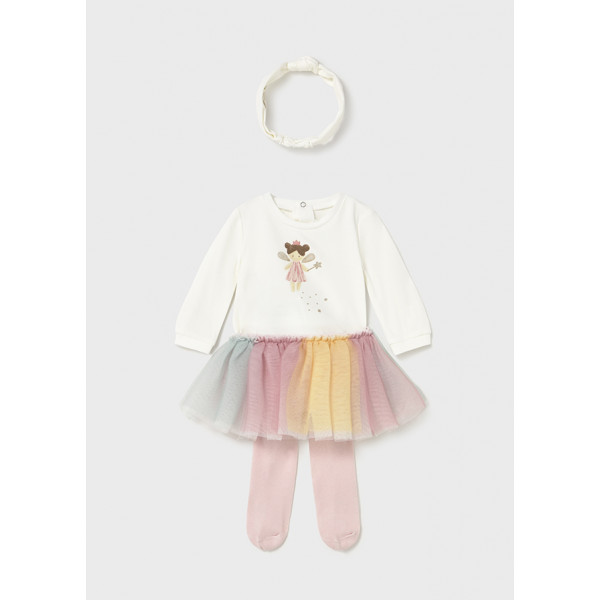 Mayoral Σετ κορμακι tutu πολυχρωμο 15-02810-018 2810