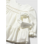 Mayoral Φορεμα βελουδο με στεκα εκρου 15-02904-073 2904