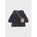 Mayoral Φορεμα σταμπωτο με τσαντα ναυτ.μπλε 15-02920-093 2920