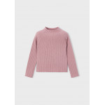 Mayoral Ημιζιβαγκο πλεκτο ροζ απαλο 15-04001-045 4001