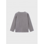 Mayoral Μπλουζα μακρυμανικη ψευδαισθ γκρι 15-04078-090 4078