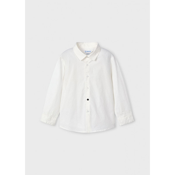 Mayoral Πουκαμισο μακρυμ formal wear μπεζ 15-04130-075 4130