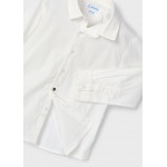 Mayoral Πουκαμισο μακρυμ formal wear μπεζ 15-04130-075 4130