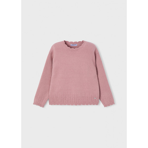 Mayoral Ζερσευ μακο απλο ροζ απαλο 15-04302-052 4302