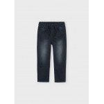 Mayoral Παντελονι soft denim jogger μαυρο 15-04566-090 4566
