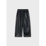 Mayoral Παντελονι μακρυ pu wide leg μαυρο 15-04574-070 4574