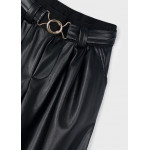 Mayoral Παντελονι μακρυ pu wide leg μαυρο 15-04574-070 4574