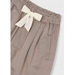 Mayoral Παντελονι φαρδυ paperbag καφε ανοιχ 15-04577-016 4577