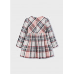 Mayoral Φορεμα καρο ροζ απαλο 15-04924-041 4924