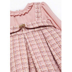 Abel and Lula Φορεμα tweed ροδοπεταλο 15-05504-008 5504