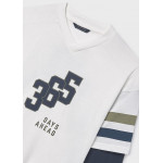 Mayoral Μπλουζα διπλα μανικια κρεμ 15-07004-020 7004