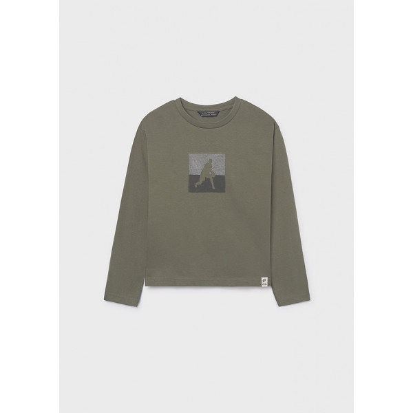 Mayoral Μπλουζα μακρυμ player λαδι 15-07005-025 7005