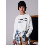 Mayoral Μπλουζα μακρυμανικη κρεμ 15-07012-043 7012