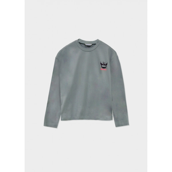Mayoral Μπλουζα μακρυμανικη oversize βεραμαν 15-07025-026 7025