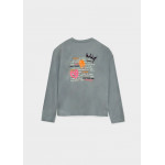 Mayoral Μπλουζα μακρυμανικη oversize βεραμαν 15-07025-026 7025
