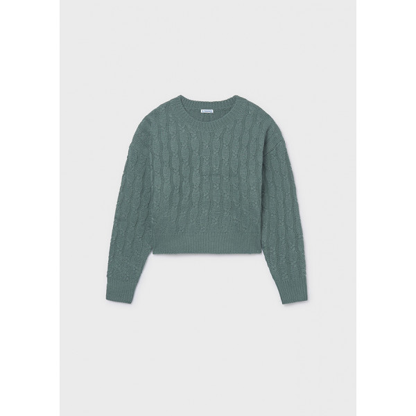 Mayoral Ζερσευ πλεξιδες πρασινο 15-07309-037 7309