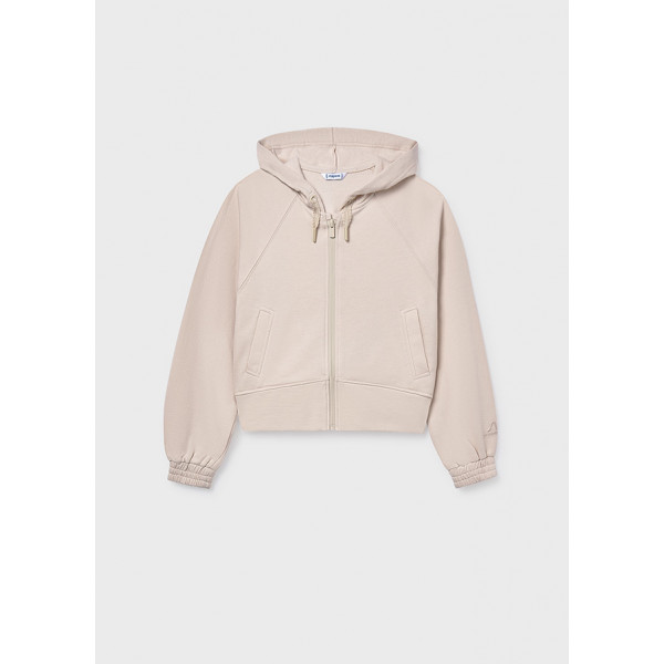 Mayoral Ζακετα φουτερ μπεζ σκορο 15-07439-090 7439