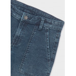 Mayoral Παντελονι soft denim worker μαυρο μπλε 15-07558-024 7558