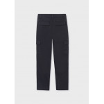 Mayoral Παντελονι πολλες τσεπες μαυρο 15-07566-032 7566