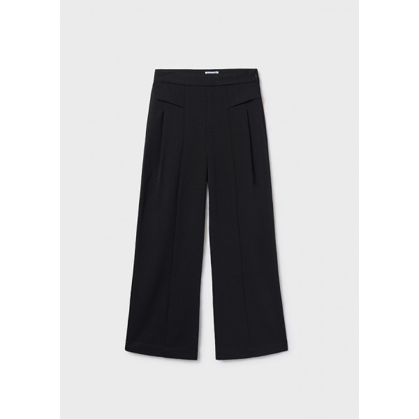 Mayoral Παντελονι μακρυ wide leg μαυρο 15-07572-070 7572