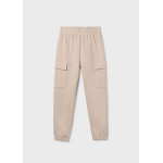 Mayoral Παντελονι μακρυ jogger cargo μπεζ σκορο 15-07578-090 7578