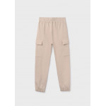 Mayoral Παντελονι μακρυ jogger cargo μπεζ σκορο 15-07578-090 7578
